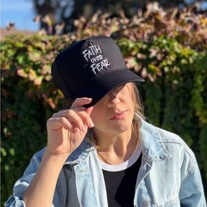 Black Faith Over Fear Cap